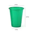 7oz Disposable Plastic Party Cups In Assorted Colors | https://www.bestnamebadges.com