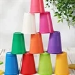 7oz Disposable Plastic Party Cups In Assorted Colors | https://www.bestnamebadges.com