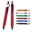 Multifunction 4 in 1 Pen with Stylus Stand  Logo Print | https://www.bestnamebadges.com