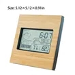 Wooden Weather Clock With Calendar | https://www.bestnamebadges.com