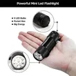 Mini Strong Light Aluminum Alloy Waterproof Flashlight | https://www.bestnamebadges.com