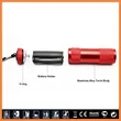 Mini Strong Light Aluminum Alloy Waterproof Flashlight | https://www.bestnamebadges.com