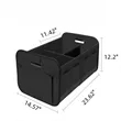 65L Collapsible Multi Compartment Car Organizer Foldable Bag | https://www.bestnamebadges.com
