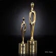 Contemporary Award on Cylinder | https://www.bestnamebadges.com