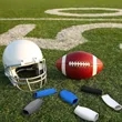 Football Chin Strap Cover | https://www.bestnamebadges.com