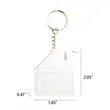 House Shape Ruler | https://www.bestnamebadges.com