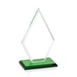 Tuscany Award - Green | https://www.bestnamebadges.com