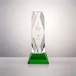 President Award on Base - Green | https://www.bestnamebadges.com