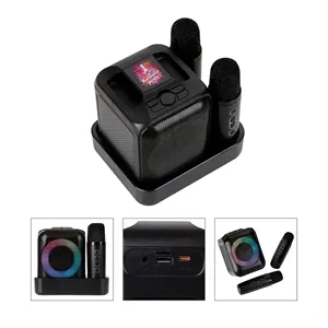 Jett 6W Karaoke Speaker Set | https://www.bestnamebadges.com