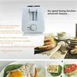 Compact Bread Toaster Dual Slot Breakfast Kitchen Appliance | https://www.bestnamebadges.com