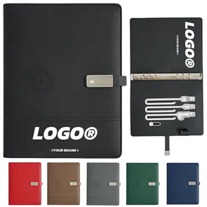 A5 Multi Function Charging Notebook 8000mAh Power Bank