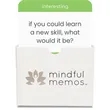 Mindful Memos - Ice Breakers | https://www.bestnamebadges.com