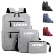 3 Piece USB Charging Backpack Set For Business And School | https://www.bestnamebadges.com