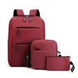 3 Piece USB Charging Backpack Set For Business And School | https://www.bestnamebadges.com