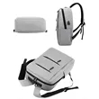 3 Piece USB Charging Backpack Set For Business And School | https://www.bestnamebadges.com