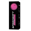 TaylorMade SpeedSoft Pink Golf Balls | https://www.bestnamebadges.com