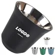 Mini Double Wall Stainless Steel Coffee Cup For  Outdoor | https://www.bestnamebadges.com