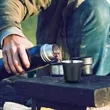 Mini Double Wall Stainless Steel Coffee Cup For  Outdoor | https://www.bestnamebadges.com