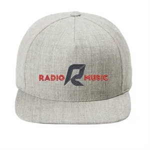 Yupoong 5089M YP Classics Five-Panel Wool Blend Snapback Hat