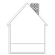 Memo Board House w/ Mag | https://www.bestnamebadges.com