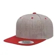Yupoong 6089M YP Classics Premium Flat Bill Snapback Hat | https://www.bestnamebadges.com