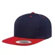 Yupoong 6089M YP Classics Premium Flat Bill Snapback Hat | https://www.bestnamebadges.com