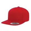 Yupoong 6089M YP Classics Premium Flat Bill Snapback Hat | https://www.bestnamebadges.com