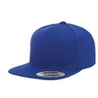 Yupoong 6089M YP Classics Premium Flat Bill Snapback Hat | https://www.bestnamebadges.com