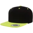 Yupoong 6089M YP Classics Premium Flat Bill Snapback Hat | https://www.bestnamebadges.com