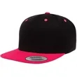 Yupoong 6089M YP Classics Premium Flat Bill Snapback Hat | https://www.bestnamebadges.com