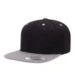 Yupoong 6089M YP Classics Premium Flat Bill Snapback Hat | https://www.bestnamebadges.com
