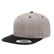 Yupoong 6089M YP Classics Premium Flat Bill Snapback Hat | https://www.bestnamebadges.com