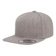 Yupoong 6089M YP Classics Premium Flat Bill Snapback Hat | https://www.bestnamebadges.com