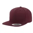 Yupoong 6089M YP Classics Premium Flat Bill Snapback Hat | https://www.bestnamebadges.com