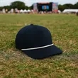 Port Authority Snapback Five-Panel Rope Cap | https://www.bestnamebadges.com