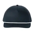 Port Authority Snapback Five-Panel Rope Cap | https://www.bestnamebadges.com