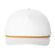 Port Authority Snapback Five-Panel Rope Cap | https://www.bestnamebadges.com