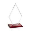 Tuscany VividPrint™ Award - Red | https://www.bestnamebadges.com