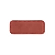 Rose Leatherette Badge w/ Magnet | https://www.bestnamebadges.com
