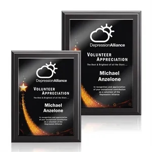 Farnsworth/Benton - Black Finish | https://www.bestnamebadges.com