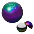 Metallic Rainbow Lip Moisturizer Ball | https://www.bestnamebadges.com
