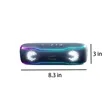 Powerful Waterproof Bluetooth Speaker with Color Lights | https://www.bestnamebadges.com