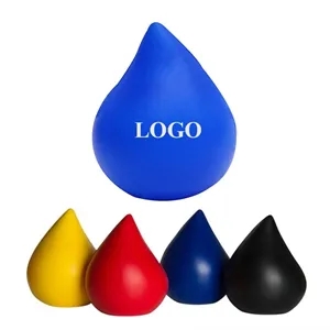 Waterdrop Shaped Stress Relievers | https://www.bestnamebadges.com