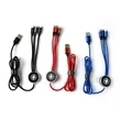 Long 3 in 1 Light Up Charging Cable | https://www.bestnamebadges.com