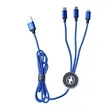 Long 3 in 1 Light Up Charging Cable | https://www.bestnamebadges.com