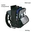 Expandable X-Large Flight Approval Carry On Backpack | https://www.bestnamebadges.com