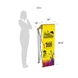 Angled Portable Podium Kit - Banner + Hardware | https://www.bestnamebadges.com