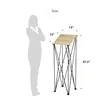 Angled Portable Podium - Hardware | https://www.bestnamebadges.com