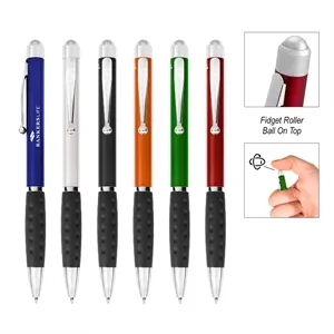Roll & Write Fidget Pen | https://www.bestnamebadges.com