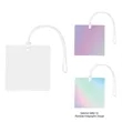 Acrylic Bag Tag - 4" Square | https://www.bestnamebadges.com